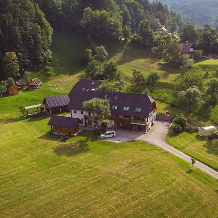 Tourist Farm Storman With Ev Ch-station Lantgård Tržič